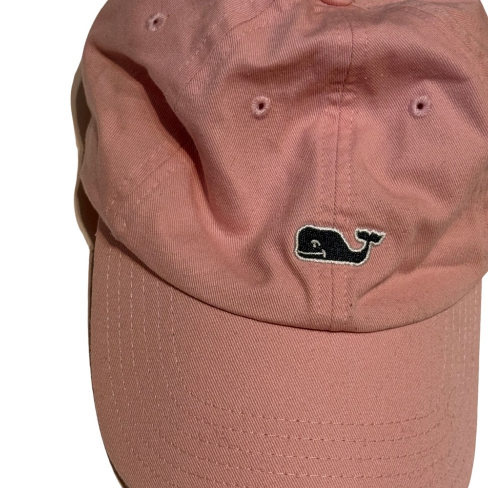 Vineyard Vines Light Pink Whale Cap – Adjustable Cotton, Pre-Loved
